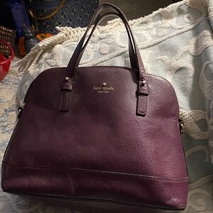 Kate Spade Deep Purple Satchel